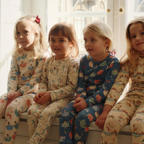 Snow Cotton Top and Leggings Pyjama Set