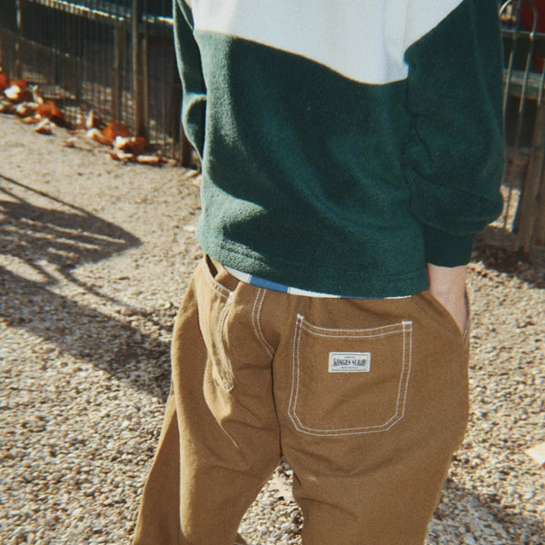 Tavi Half Zip Fleeced Sweatshirt (Scarab)