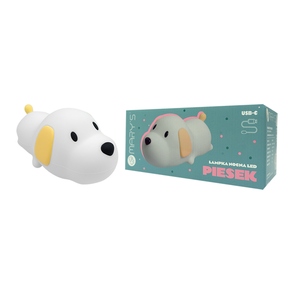 Dog Silicone LED Nightlight Lamp