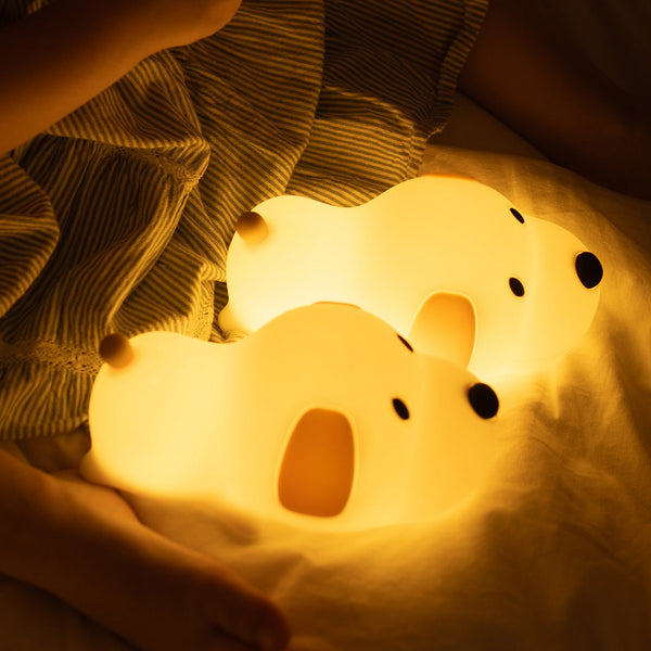 Dog Silicone LED Nightlight Lamp
