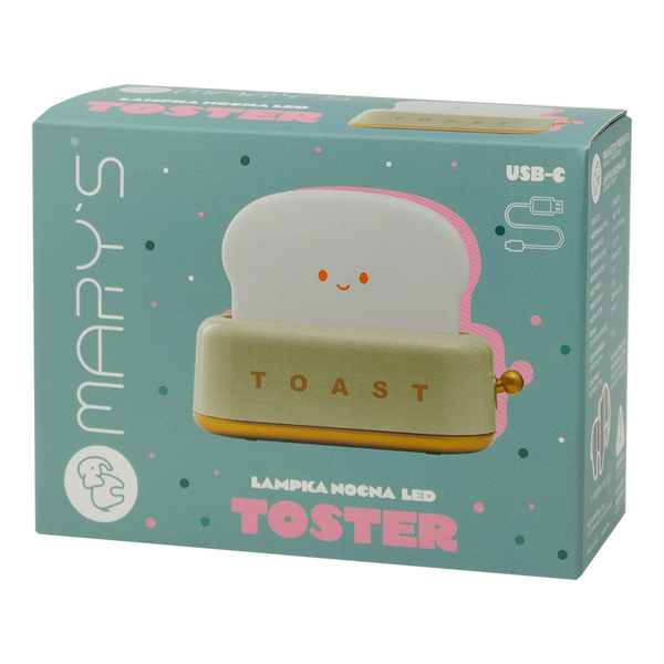 Yellow Toaster LED Nightlight Lamp