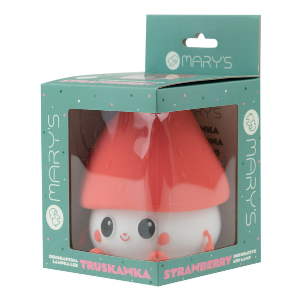 Strawberry Silicone LED Nightlight Lamp