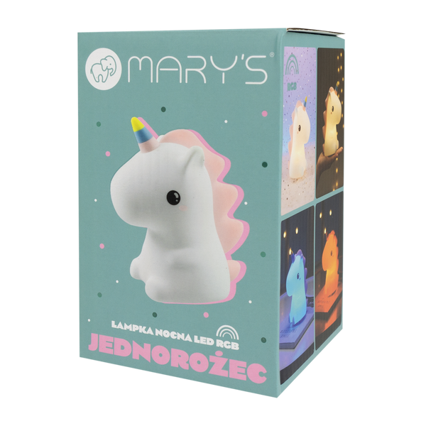 Unicorn Silicone LED Nightlight Lamp