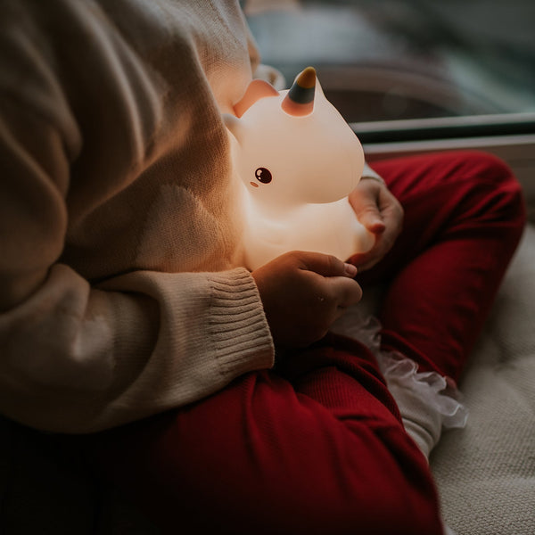 Unicorn Silicone LED Nightlight Lamp