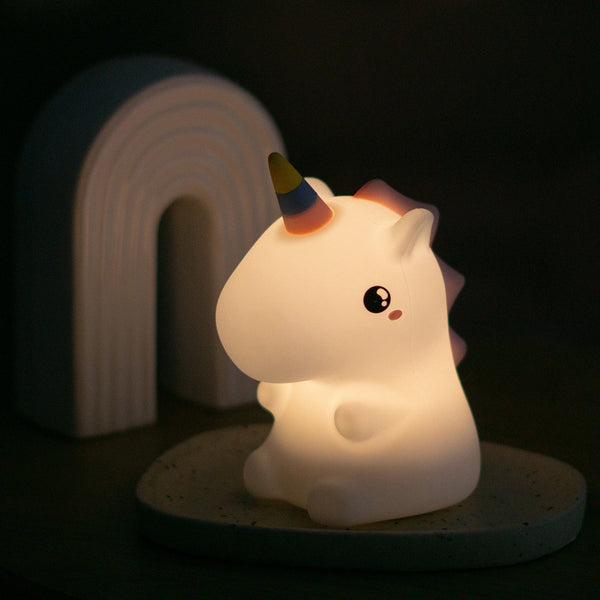 Unicorn Silicone LED Nightlight Lamp