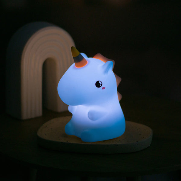 Unicorn Silicone LED Nightlight Lamp