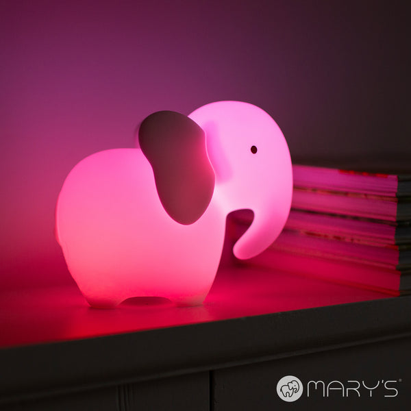 Elephant Silicone LED Nightlight Lamp with Remote Control