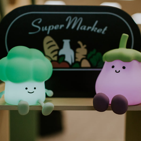 Broccoli Silicone LED Nightlight Lamp