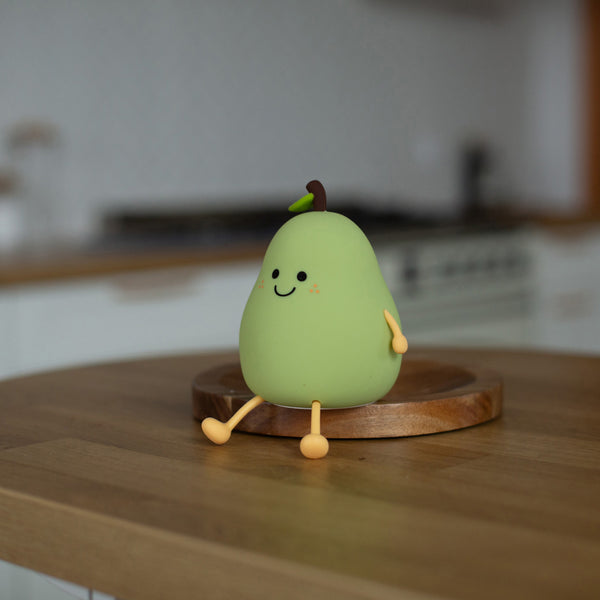 Pear Silicone LED Nightlight Lamp