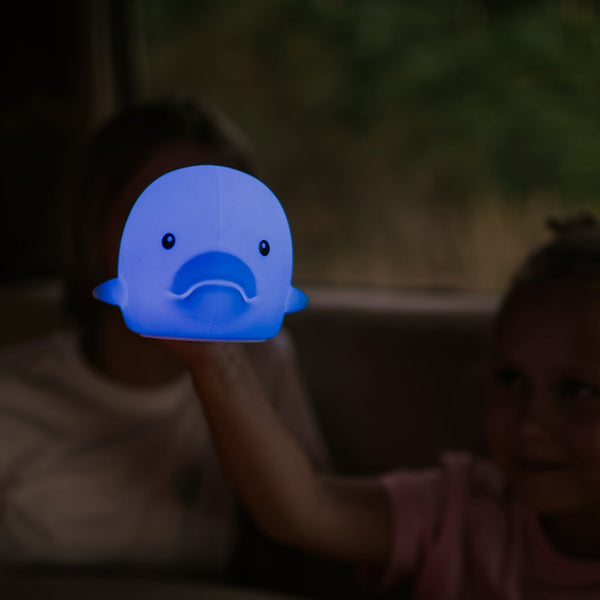 Dolphin Silicone LED Nightlight Lamp