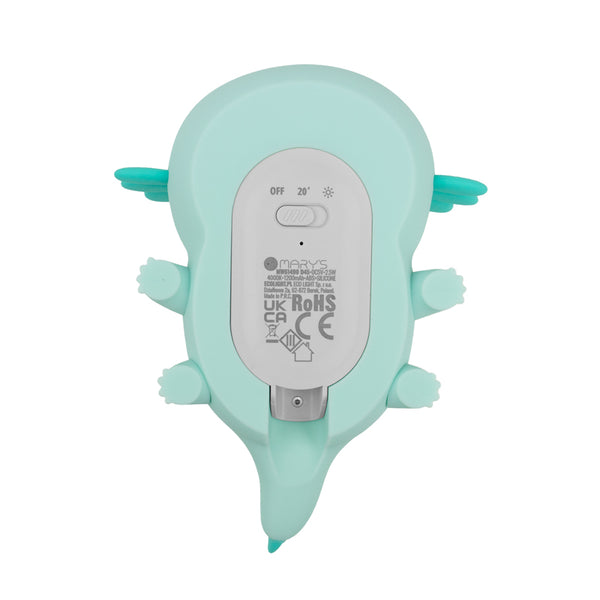 Axolotl Blue Silicone LED Nightlight Lamp
