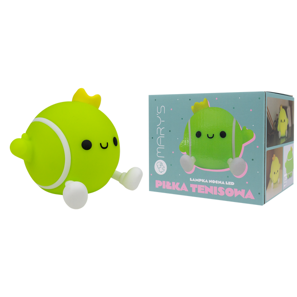 Tennis Ball Silicone LED Nightlight Lamp