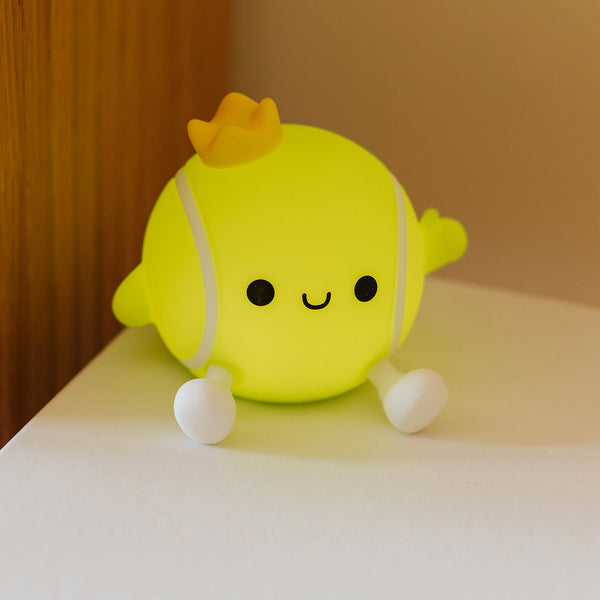Tennis Ball Silicone LED Nightlight Lamp