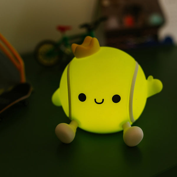 Tennis Ball Silicone LED Nightlight Lamp