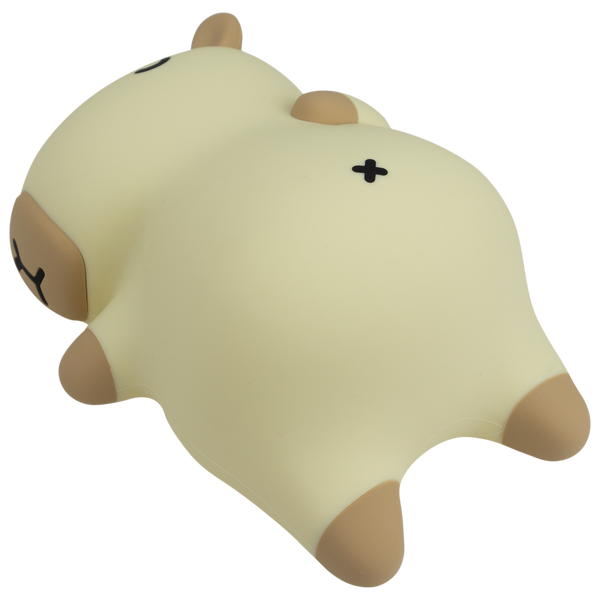 Capybara Snoring Ball Silicone LED Nightlight Lamp with Sound