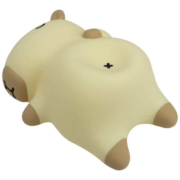 Capybara Snoring Ball Silicone LED Nightlight Lamp with Sound