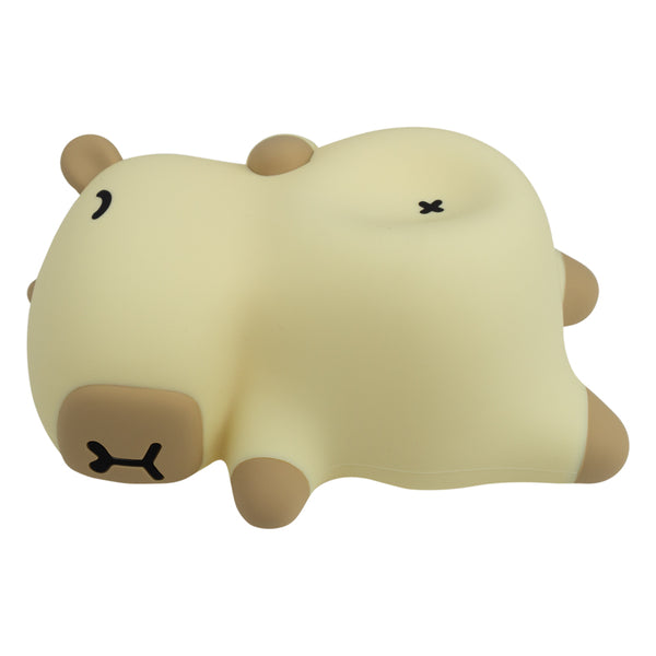 Capybara Snoring Ball Silicone LED Nightlight Lamp with Sound