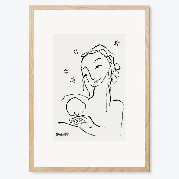 Mama in the Nighttime Art Print