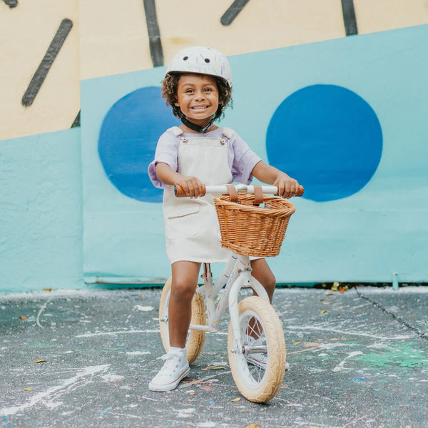 Banwood X Marest First Go! Balance Bike (White Sprinkle)