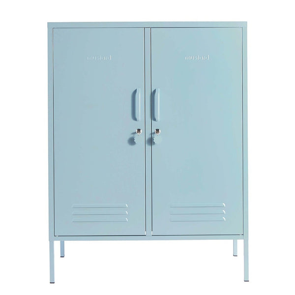 The Midi Double Door Locker Cabinet (Ocean)