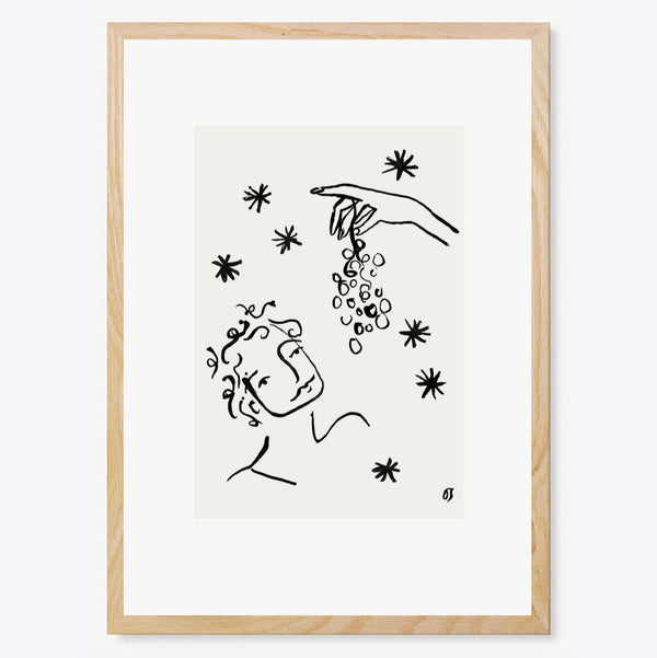 More Grapes Art Print