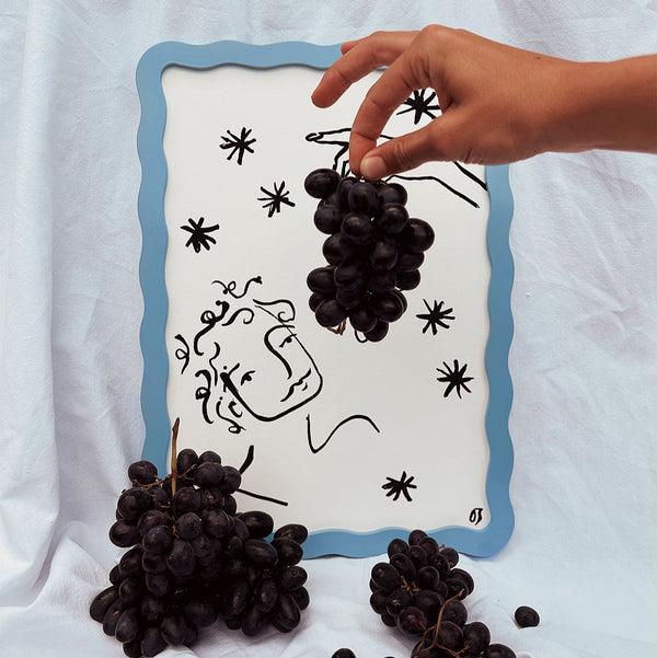 More Grapes Art Print