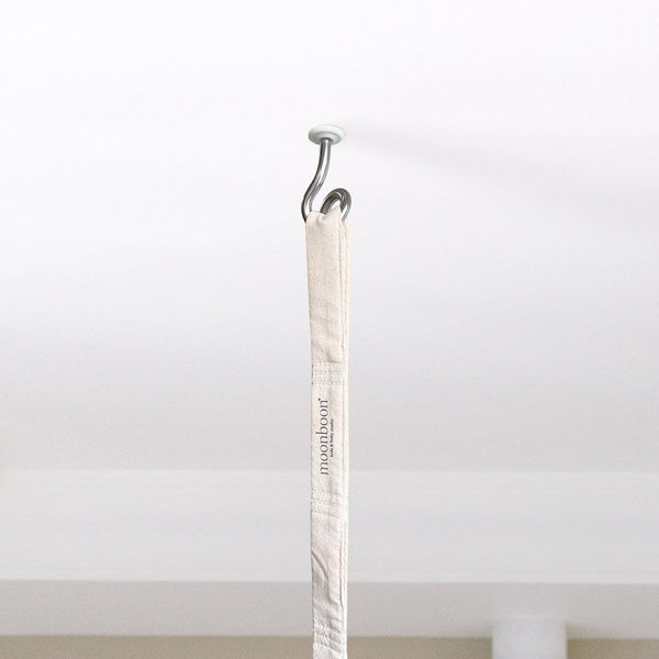 Moonboon Classic Quilted Cradle & Ceiling Mount Set