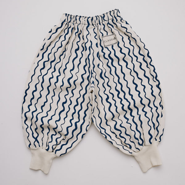 Murphy Ripple Balloon Cuffed Cotton Trouser