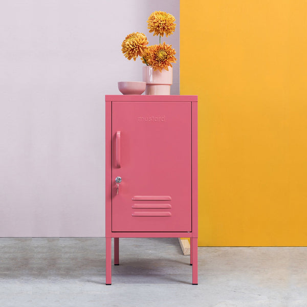 The Shorty Single Door Locker Cabinet (Berry) (Opens to Right)