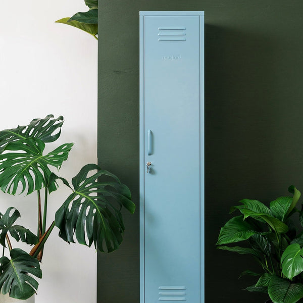The Skinny Single Door Locker Cabinet (Ocean)