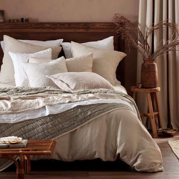 Natural Pure Linen Duvet Cover