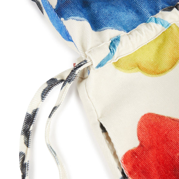 Noemia Abstract Floral Print Corduroy Long Sleeve Dress