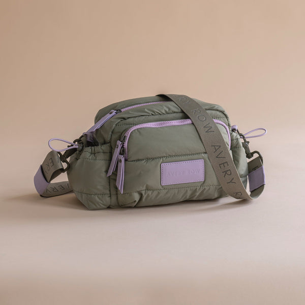 Pram Organiser Cross-Body Bag (Olive)