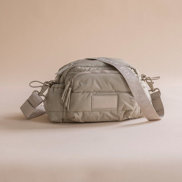 Pram Organiser Cross-Body Bag (Oyster)