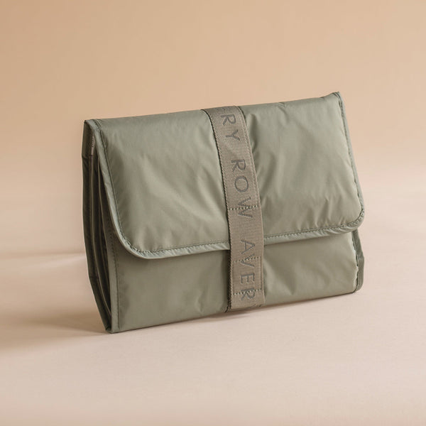Recycled Travel Baby Changing Mat (Olive)