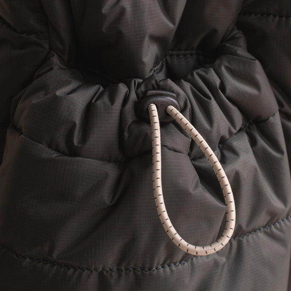 Baby Changing Backpack with Stroller Clips, Mat + Pouch (Soft Black)