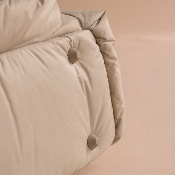 Baby Changing Tote Bag with Stroller Clips, Mat + Pouch (Oyster)