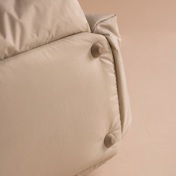 Baby Changing Backpack with Stroller Clips, Mat + Pouch (Oyster)