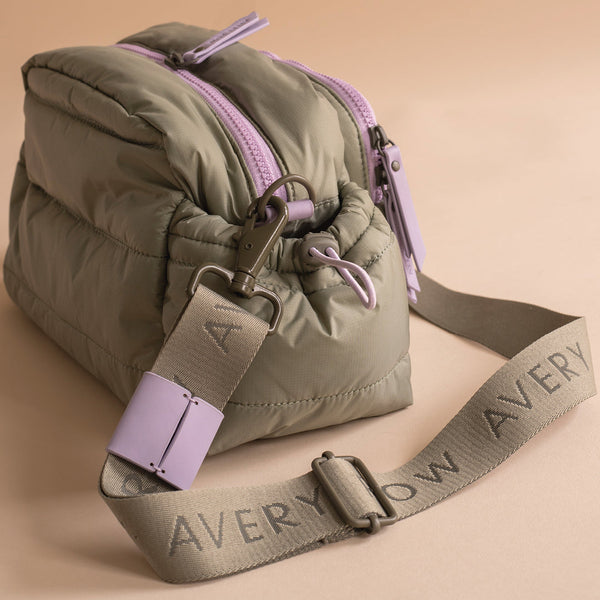 Pram Organiser Cross-Body Bag (Olive)