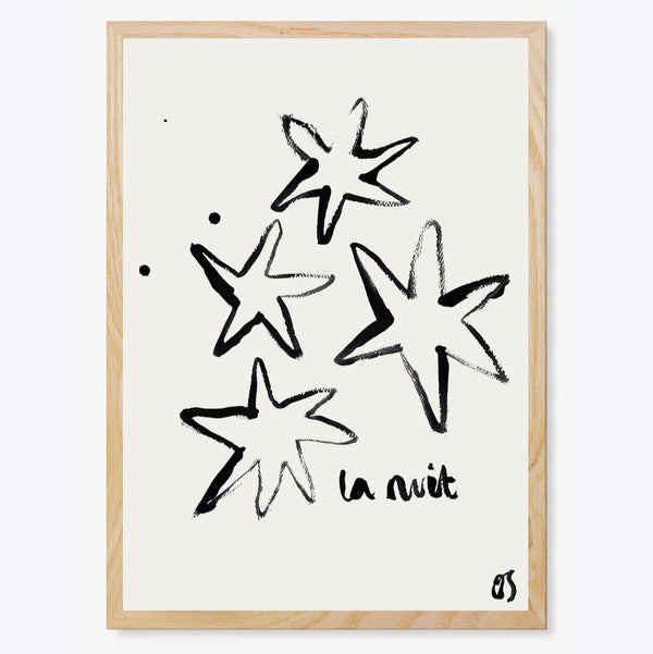 La Nuit Art Print