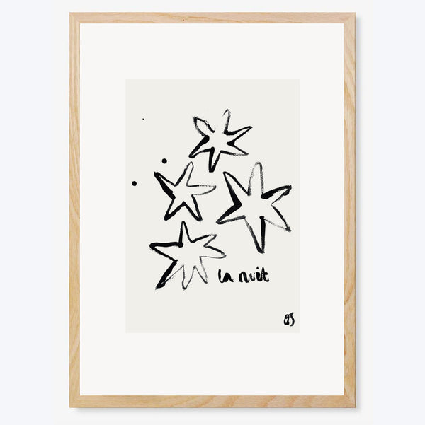 La Nuit Art Print