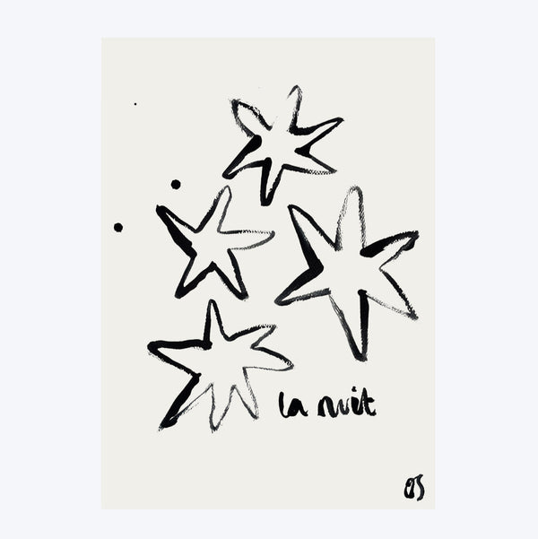 La Nuit Art Print