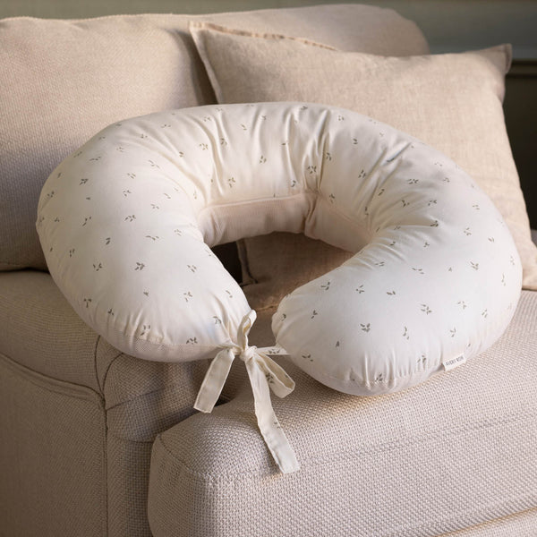 Organic Cotton Nursing Pillow (Nettle Scatter)
