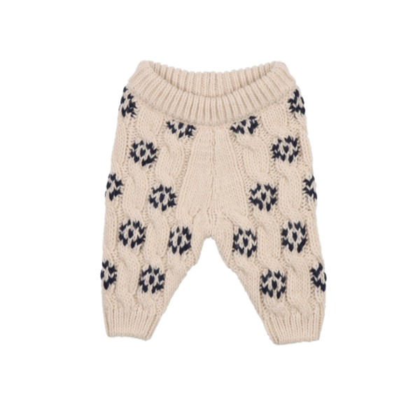 Osaka Floral Knitted Baby Bottoms