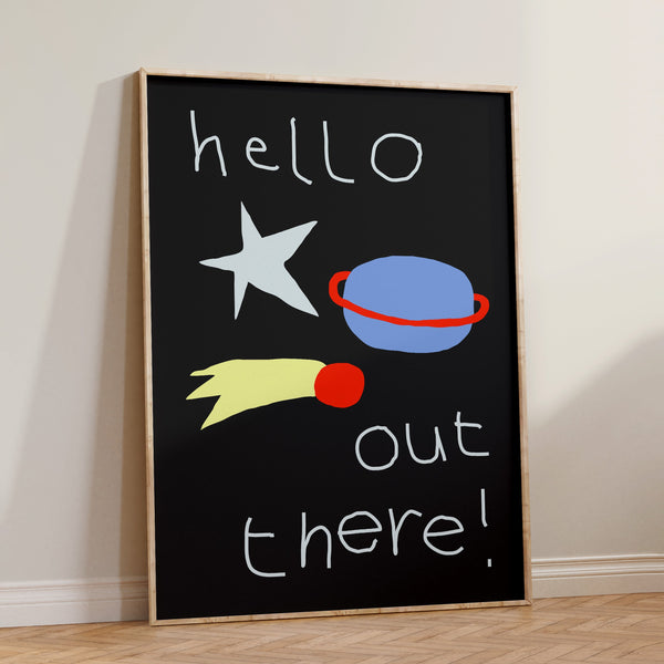 Hello Out There!-Art Print