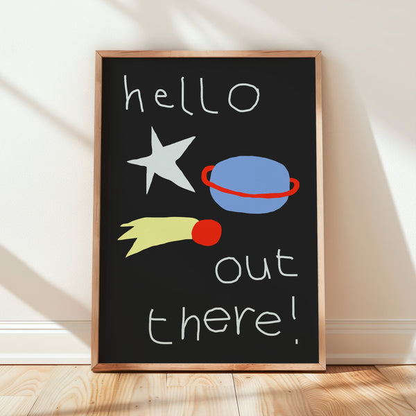 Hello Out There!-Art Print