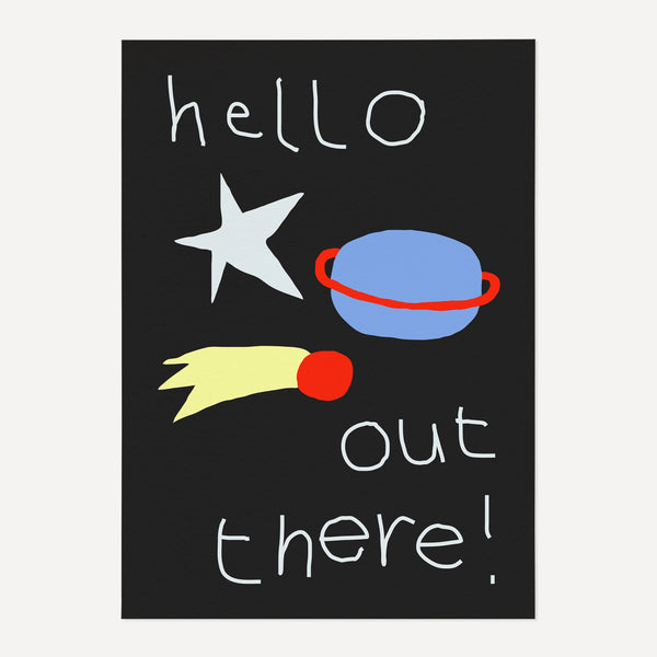 Hello Out There!-Art Print