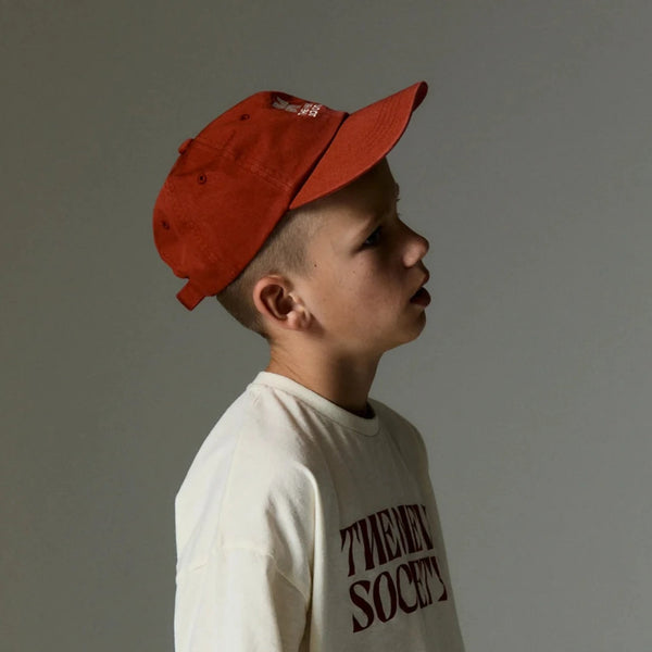 Oxford The New Society Logo Cap (Ruby Dusk)