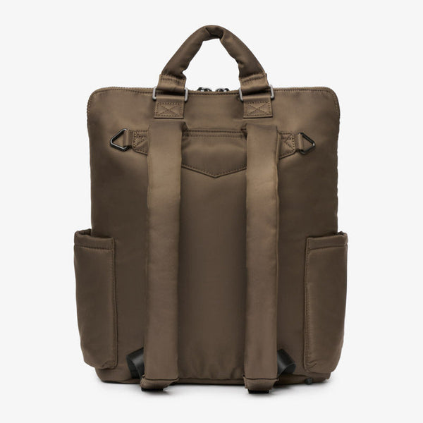 Ozzy Baby Change Tote and 2.0 Backpack (Chocolate)