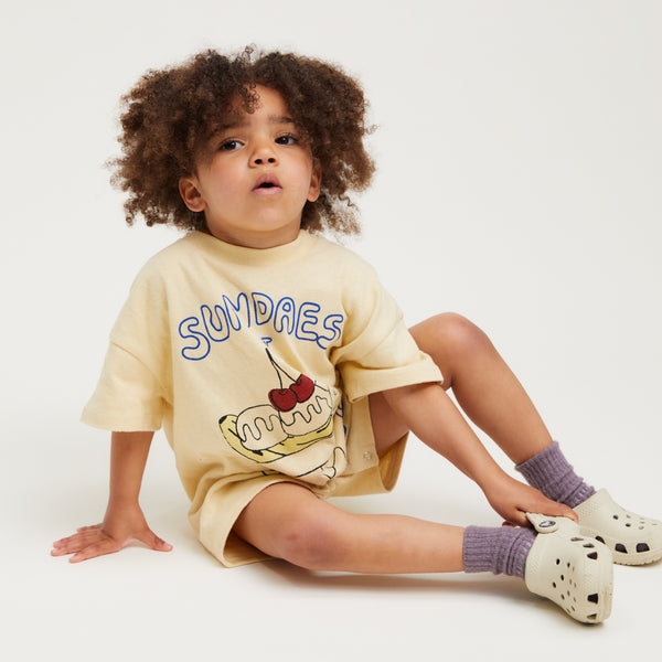 Opal Sundaes at Claude Ice Cream Print Cotton Playsuit Romper